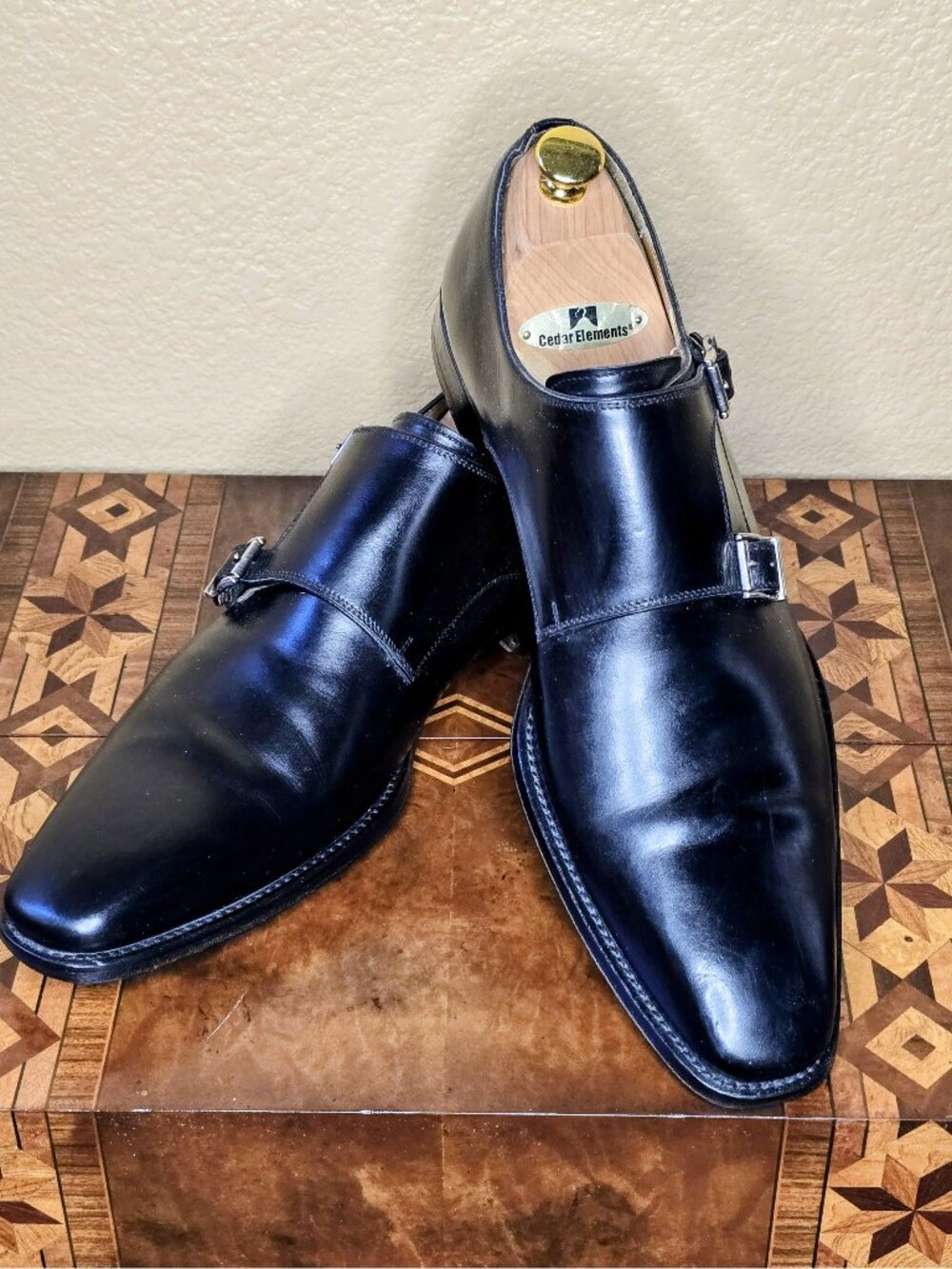 Men's Magnanni Monk Strap shoes